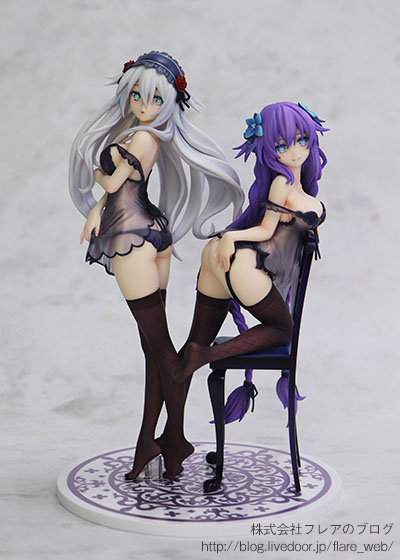 パープルハート＆ブラックハート ベビードールver.」「パープル